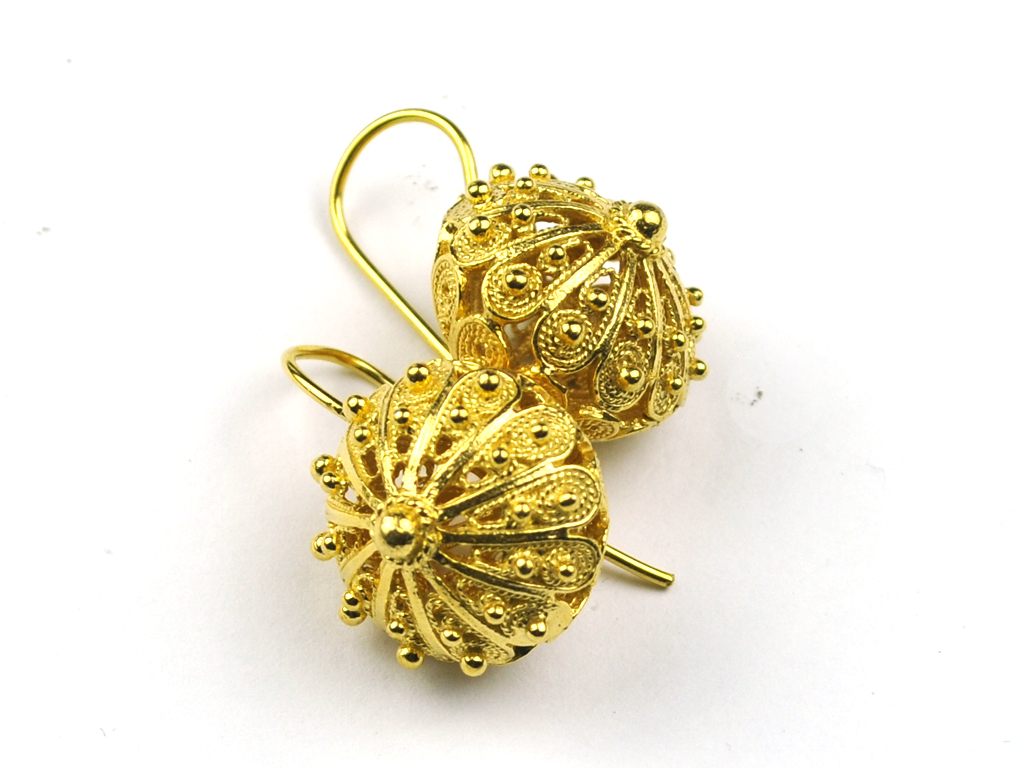 orecchini arg dor bott 66